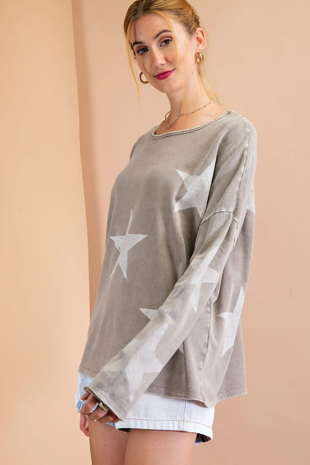 Reach For The Stars Long Sleeve Top