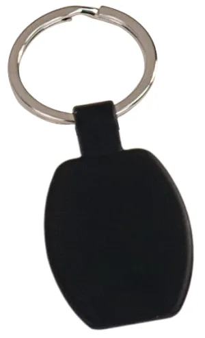 Rectangular Metal Keychain