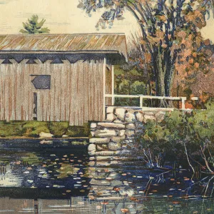 Reflections and a Covered Bridge