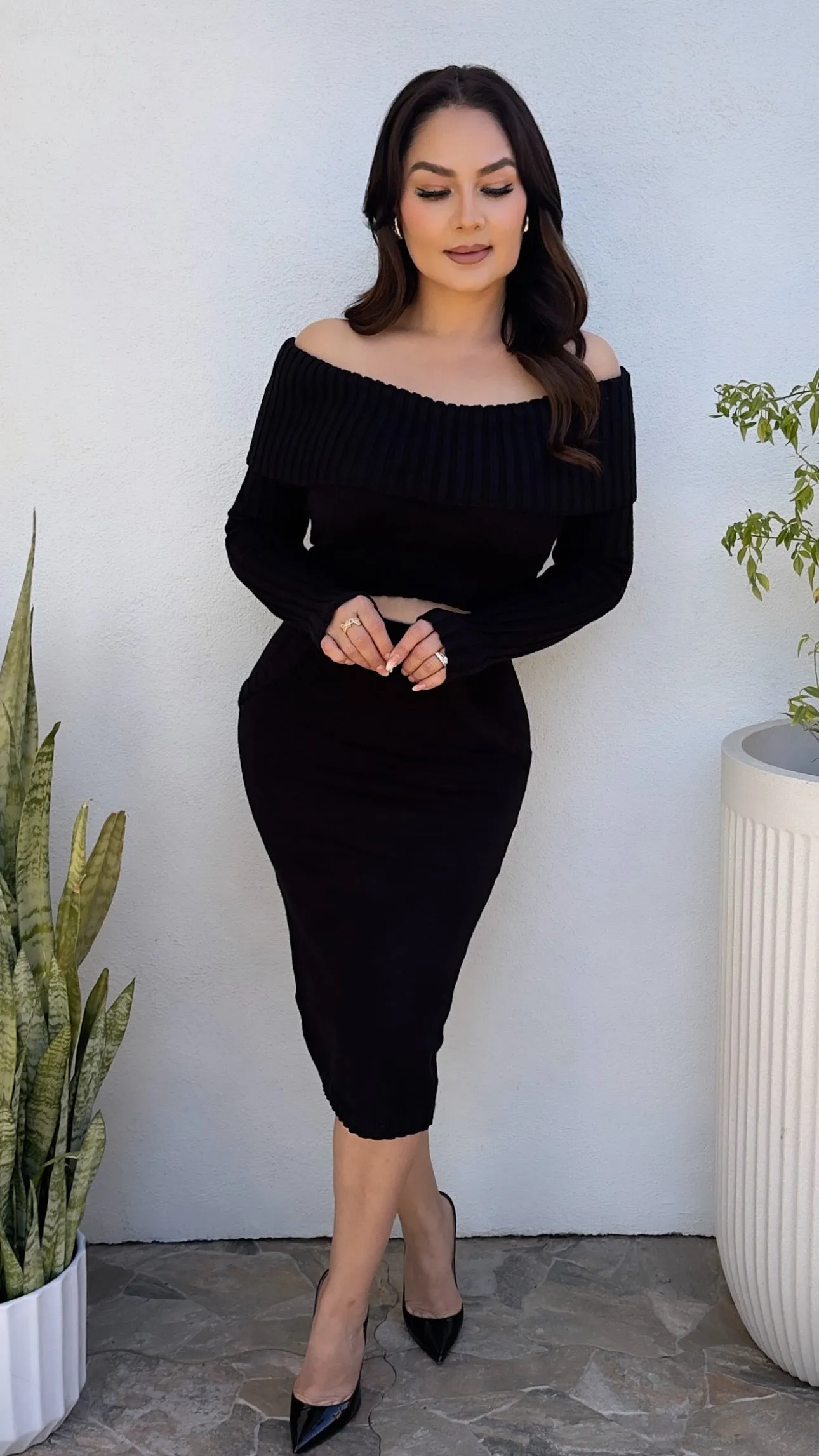 RELAXED BLACK SET