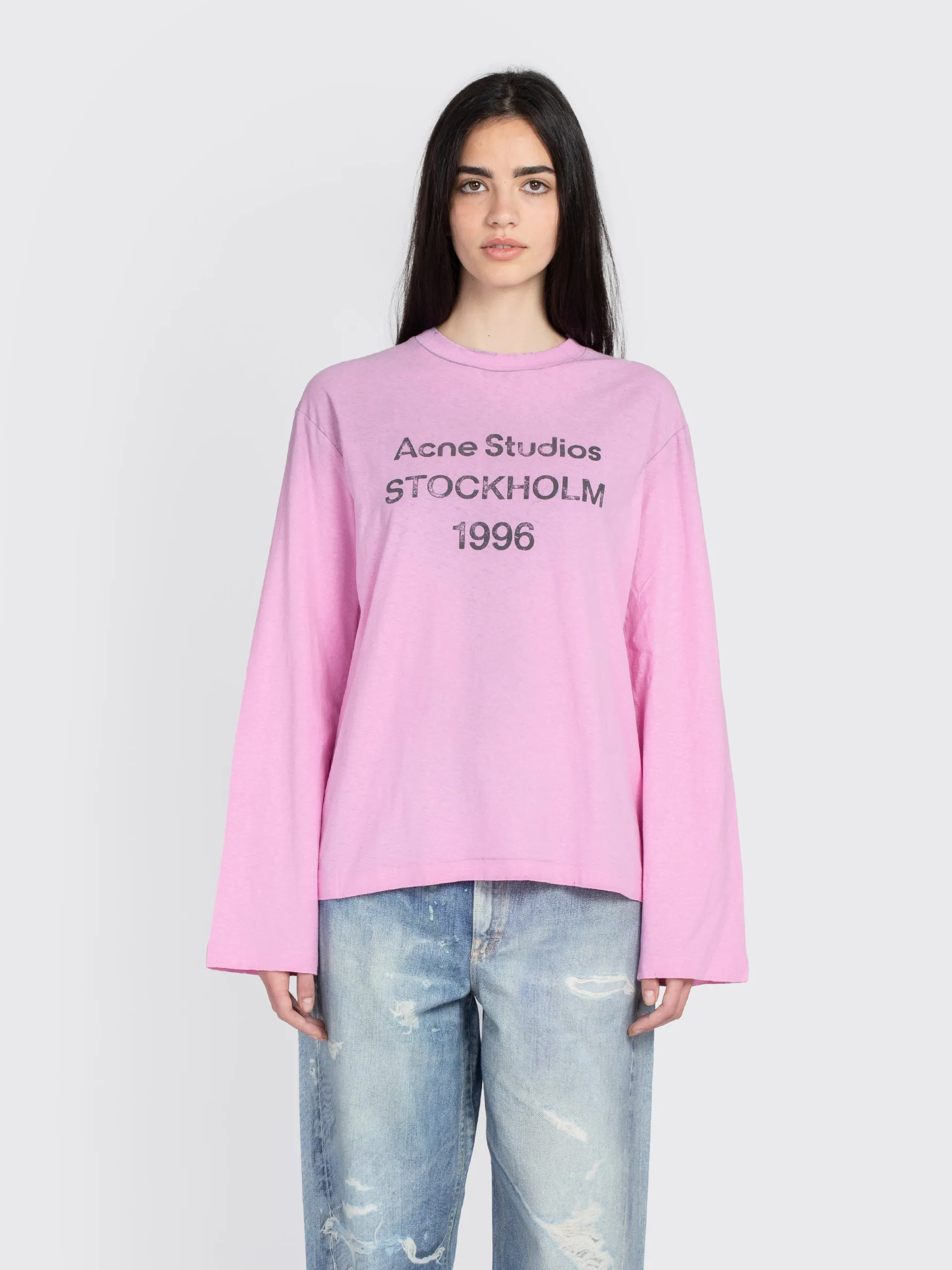 Relaxed Logo Long Sleeve T-Shirt