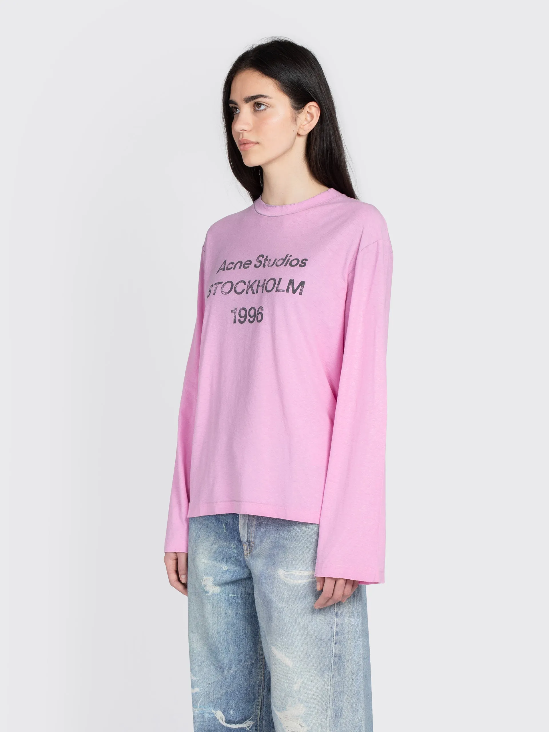Relaxed Logo Long Sleeve T-Shirt