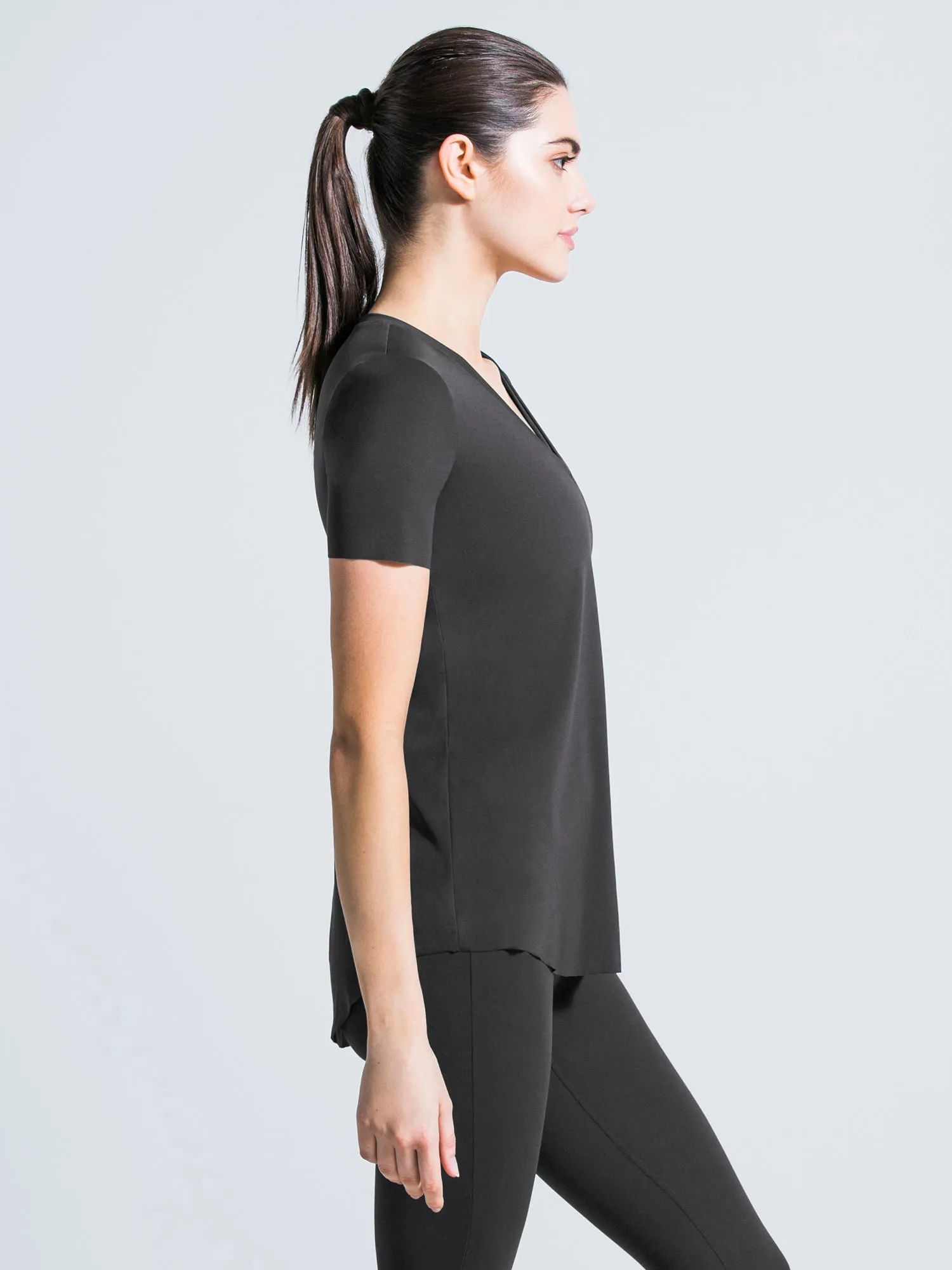 RELAXED NUDE TEE, LIMESTONE