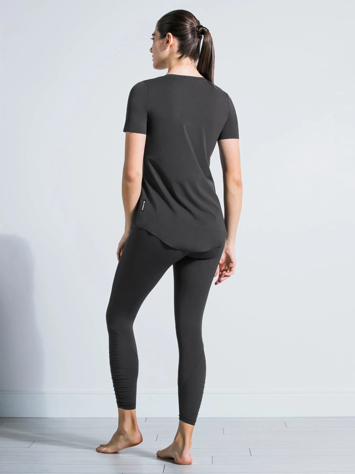 RELAXED NUDE TEE, LIMESTONE