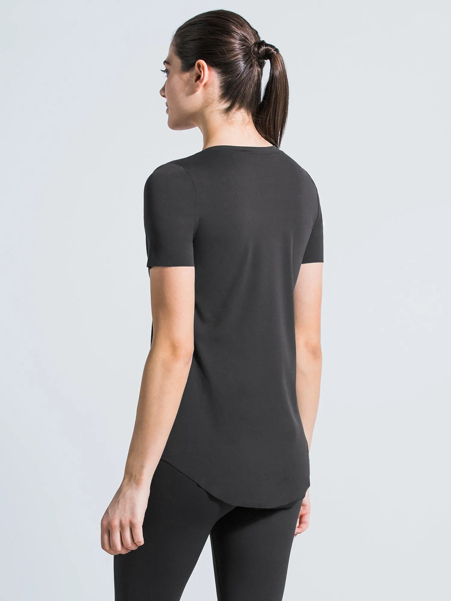 RELAXED NUDE TEE, LIMESTONE
