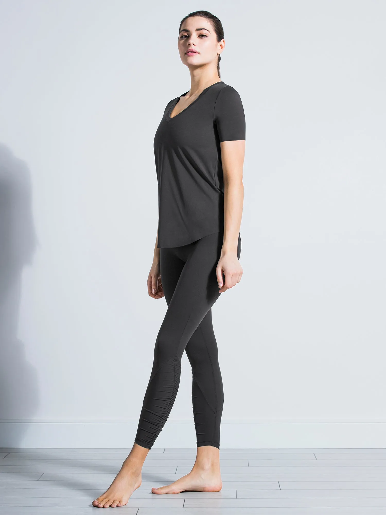 RELAXED NUDE TEE, LIMESTONE