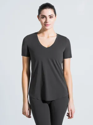RELAXED NUDE TEE, LIMESTONE