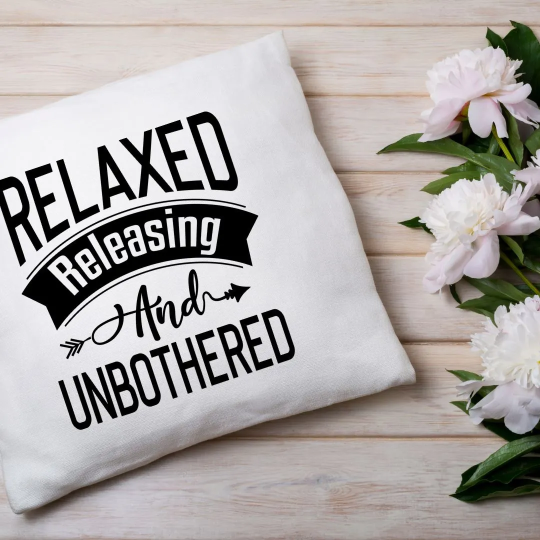 Relaxed Releasing and Unbothered Premium Pillow