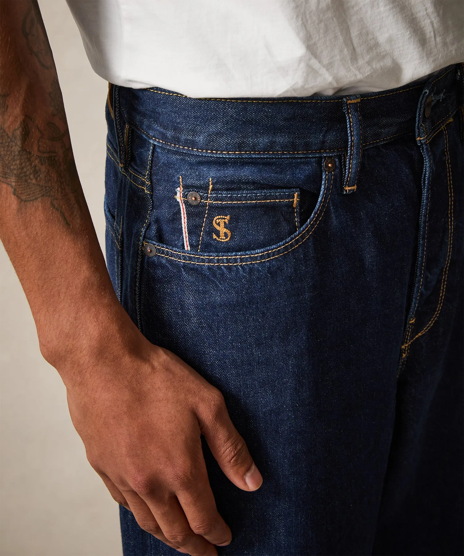 Relaxed Selvedge Jean