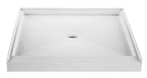 Reliance 36x36 Shower Base with Center Drain-Biscuit (R3636CD-B)