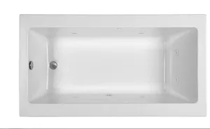 Reliance, End Drain, Whirlpool Tub-White (R6636CRW-W)