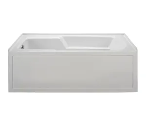 Reliance Integral Skirted End Drain Soaking Bath Biscuit 60" x 30" x 19.25" (R6030ISS-B-LH)