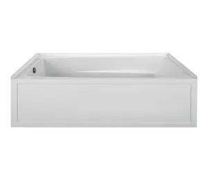 Reliance Integral Skirted End Drain Soaking Bath Biscuit 72.25" x 36.25" x 21" (R7236ISS-B-LH)