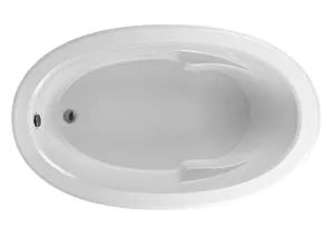 Reliance Oval End Drain Air Bath Bath Biscuit 69.25" x 42" x 21.125" (R7042ODIA-B)