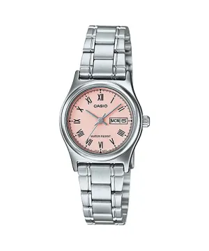 Reloj casual correa de Acero inoxidable LTP-V006D-4B