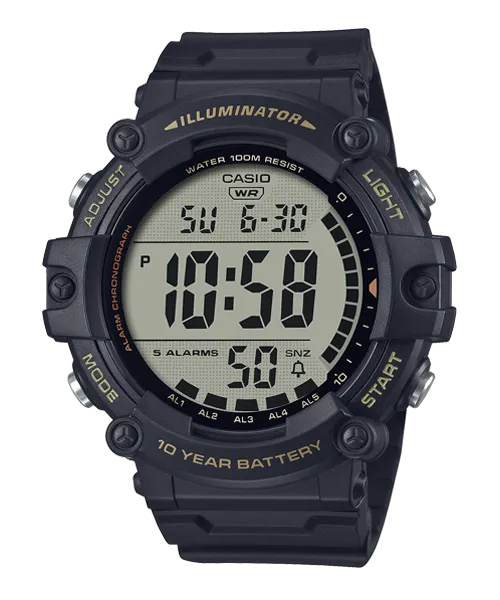 Reloj casual correa de resina AE-1500WHX-1AV