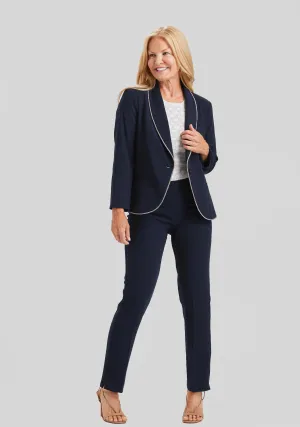 Remi Beaded Trim Jacket- FINAL SALE