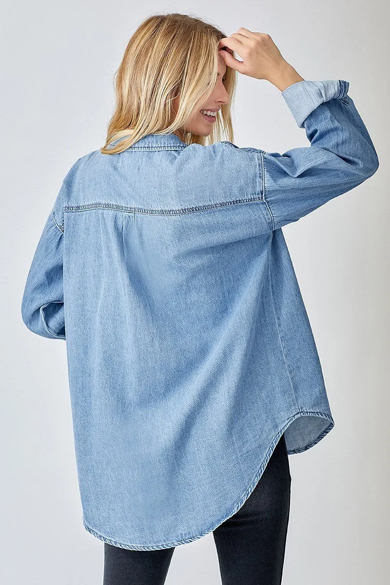 Remi Relaxed Fit Denim Shirt