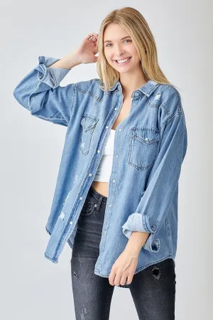 Remi Relaxed Fit Denim Shirt