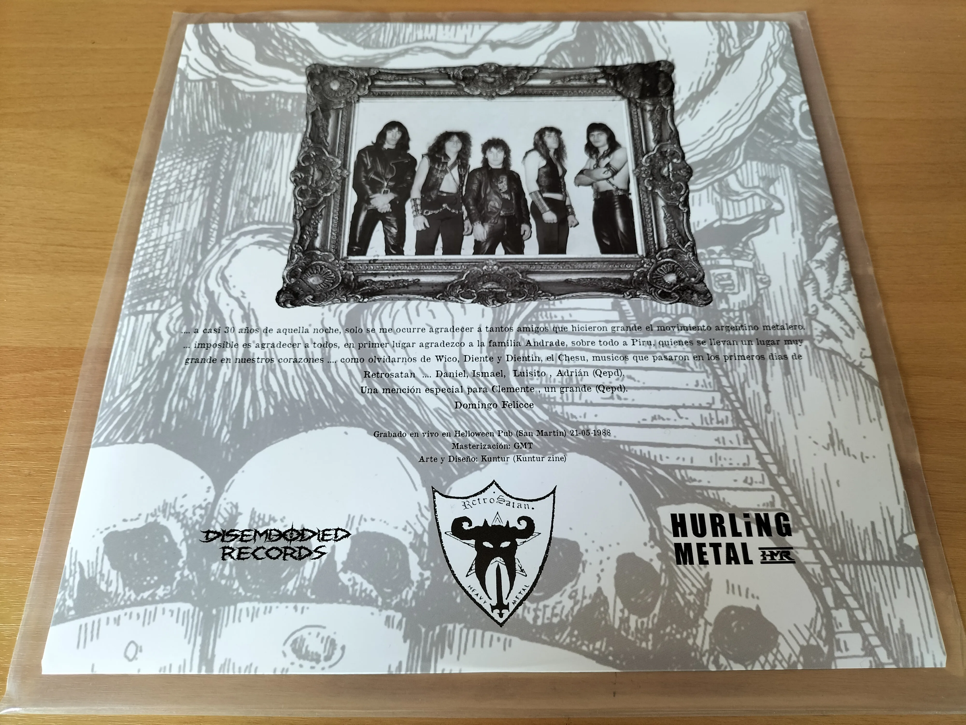 RETROSATAN - Helloween Pub 88 LP