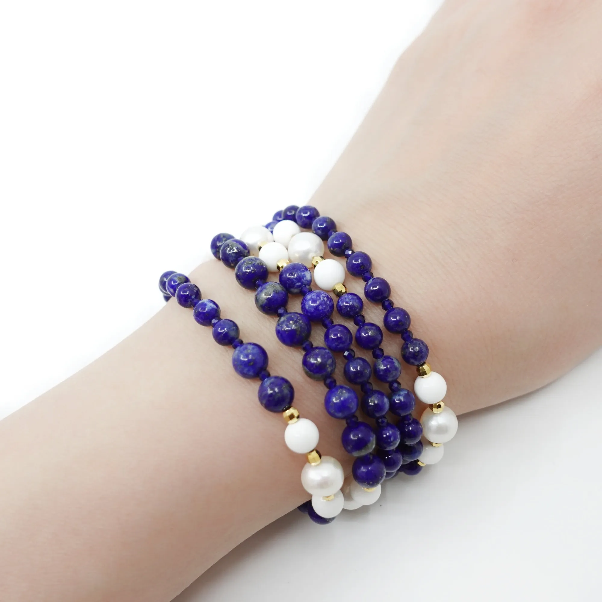 Return to Origin Lapis Tassel Pendant Necklace