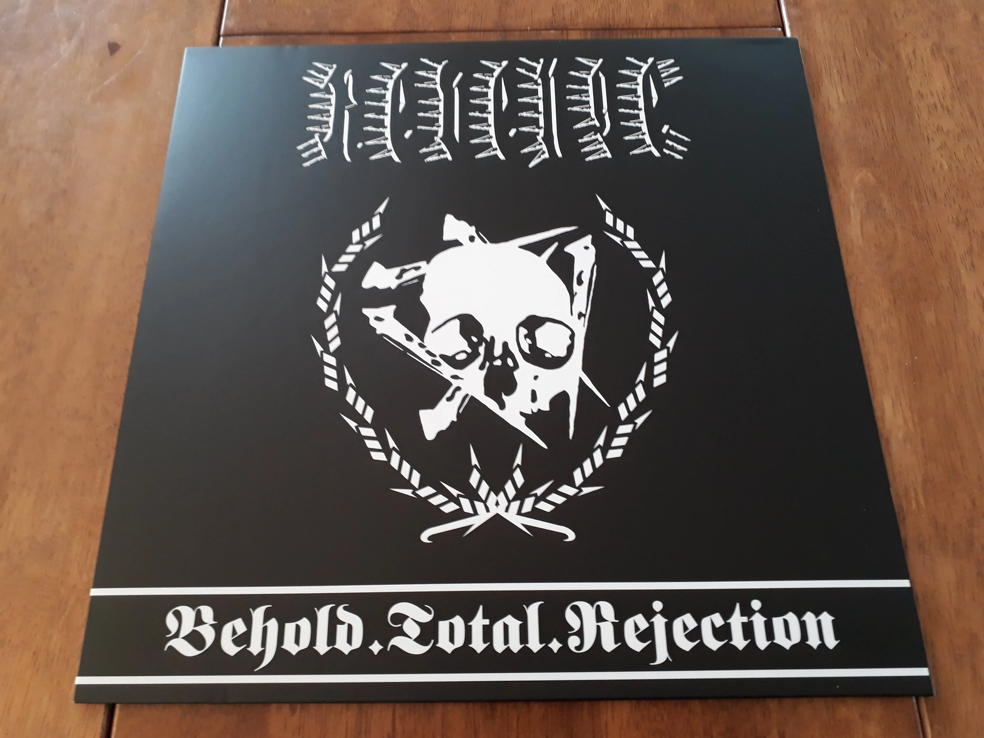REVENGE - Behold.Total.Rejection BLACK VINYL