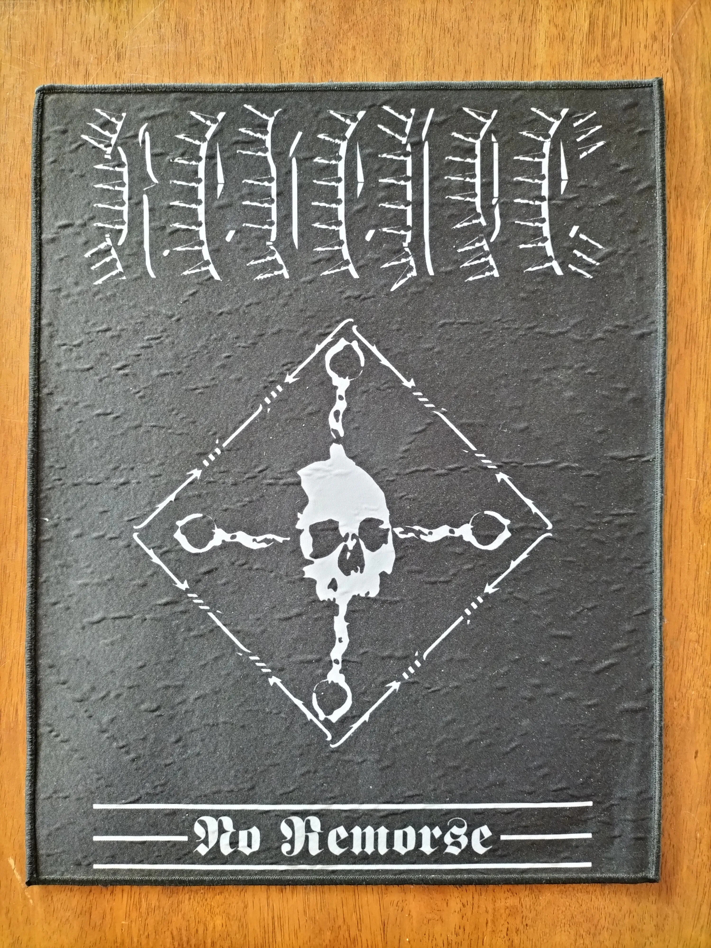 REVENGE - No Remorse BACK PATCH