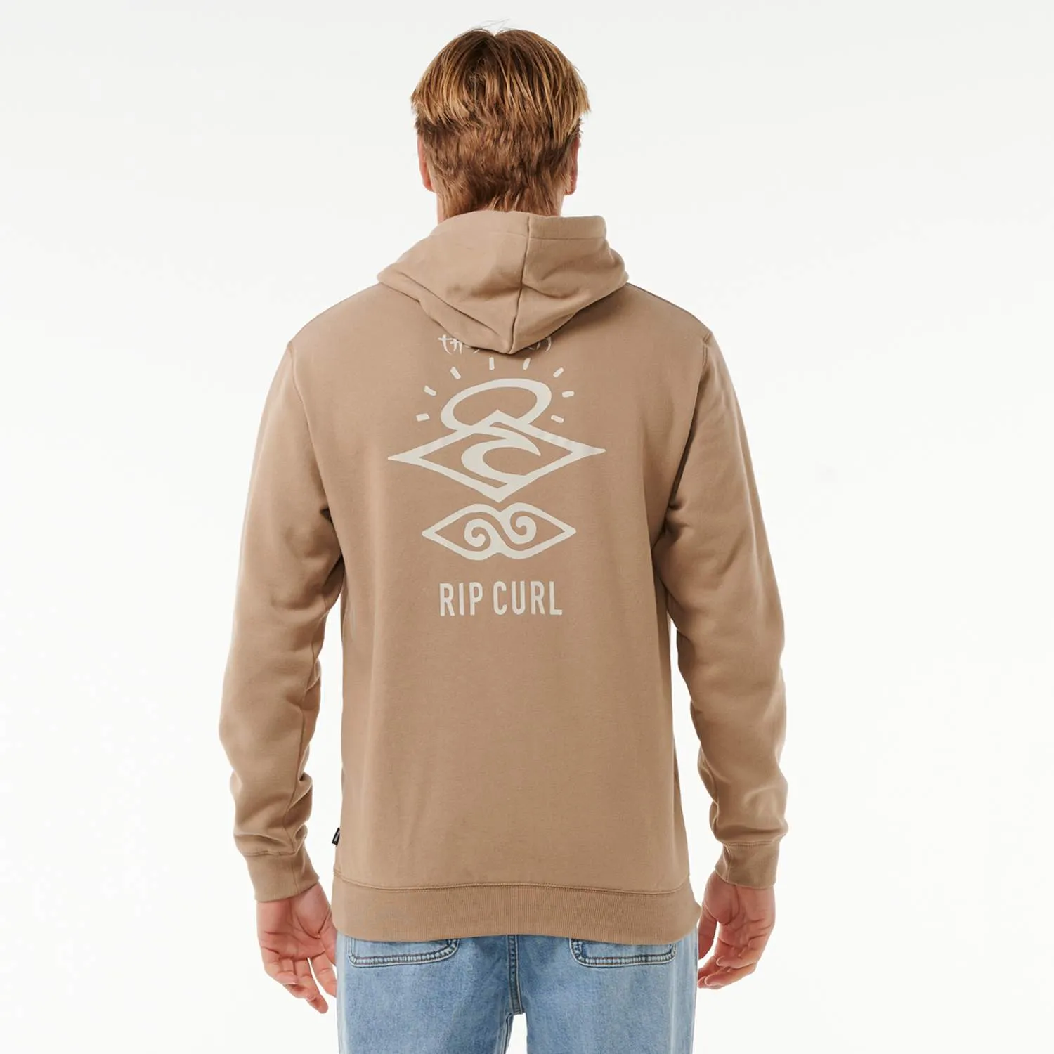 Rip Curl Search Icon Hood Sand Dune