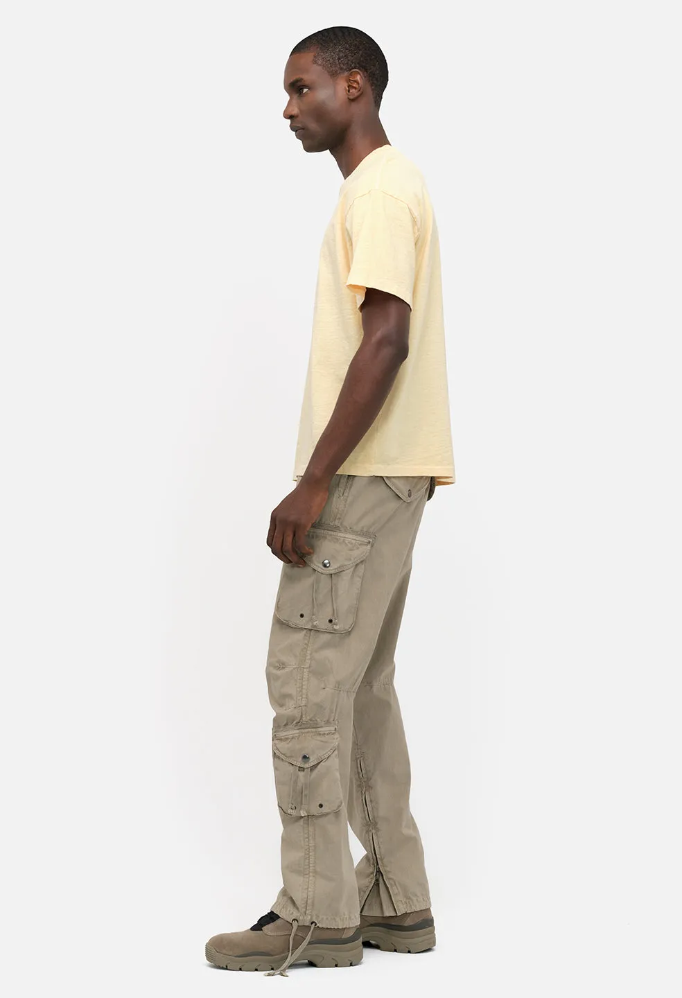 Riviera Cropped Tee / Washed Citrus
