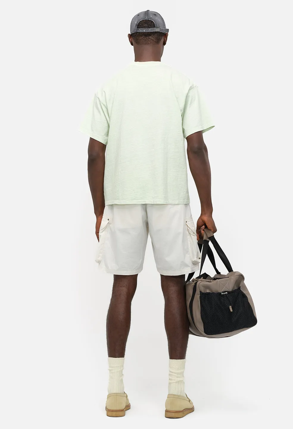 Riviera Cropped Tee / Washed Melon