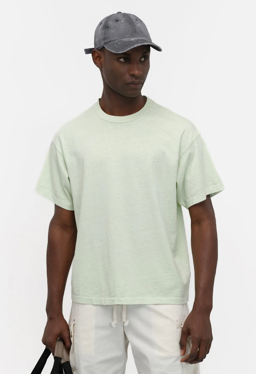 Riviera Cropped Tee / Washed Melon