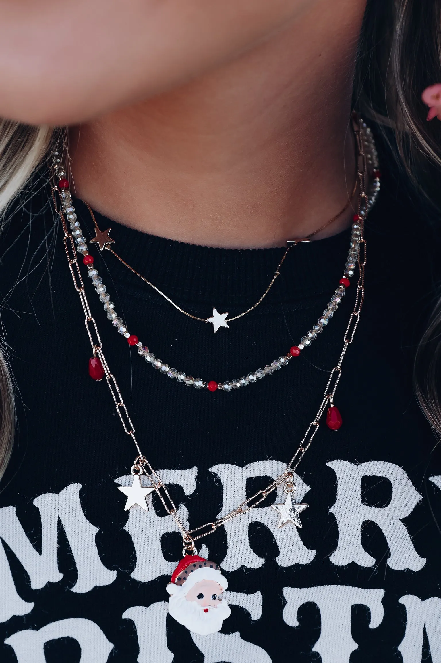 Rocking Around The Christmas Tree Pendant Necklace