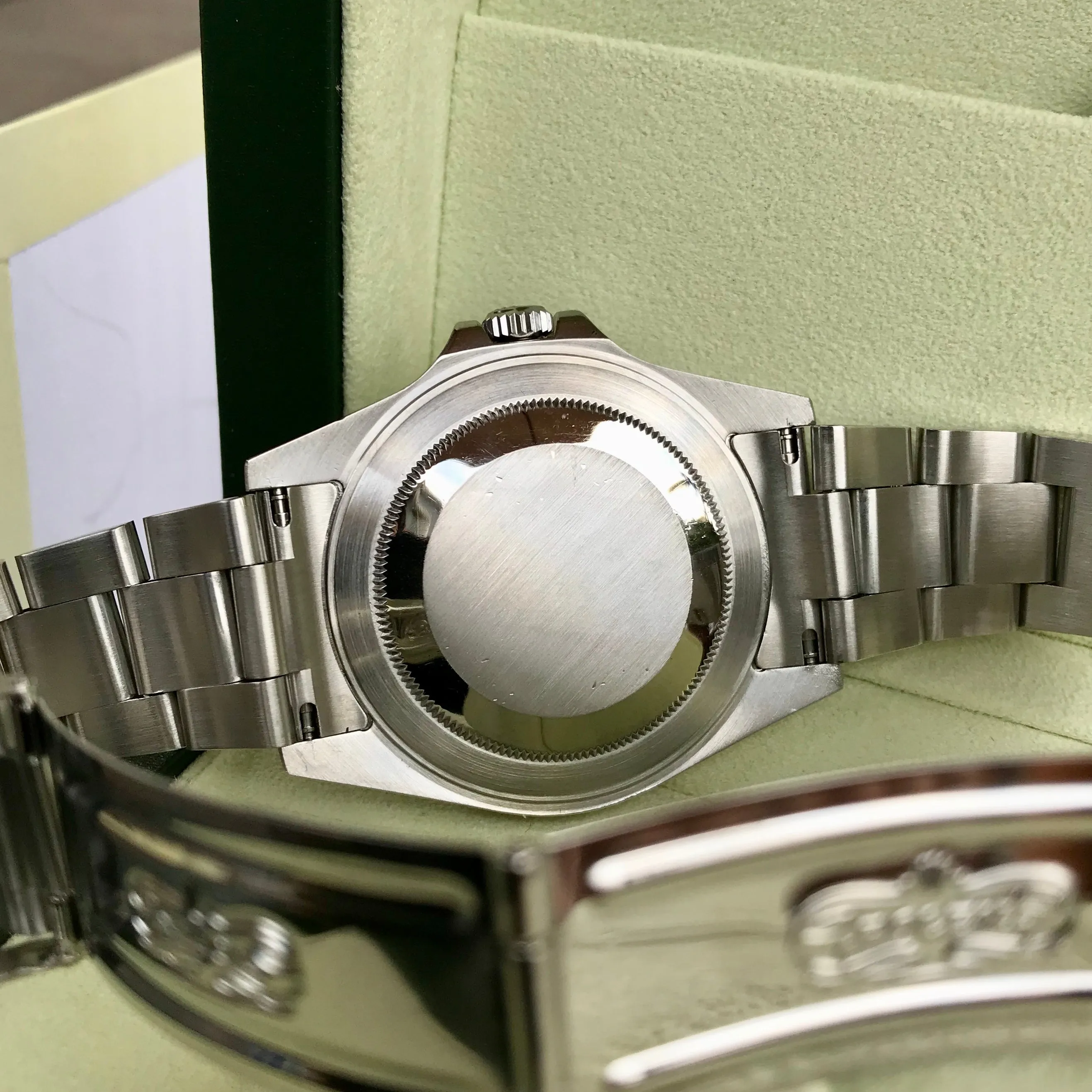 Rolex Explorer II 16570 Stainless Steel GMT Oyster F Serial Wristwatch Box Papers Circa 2003