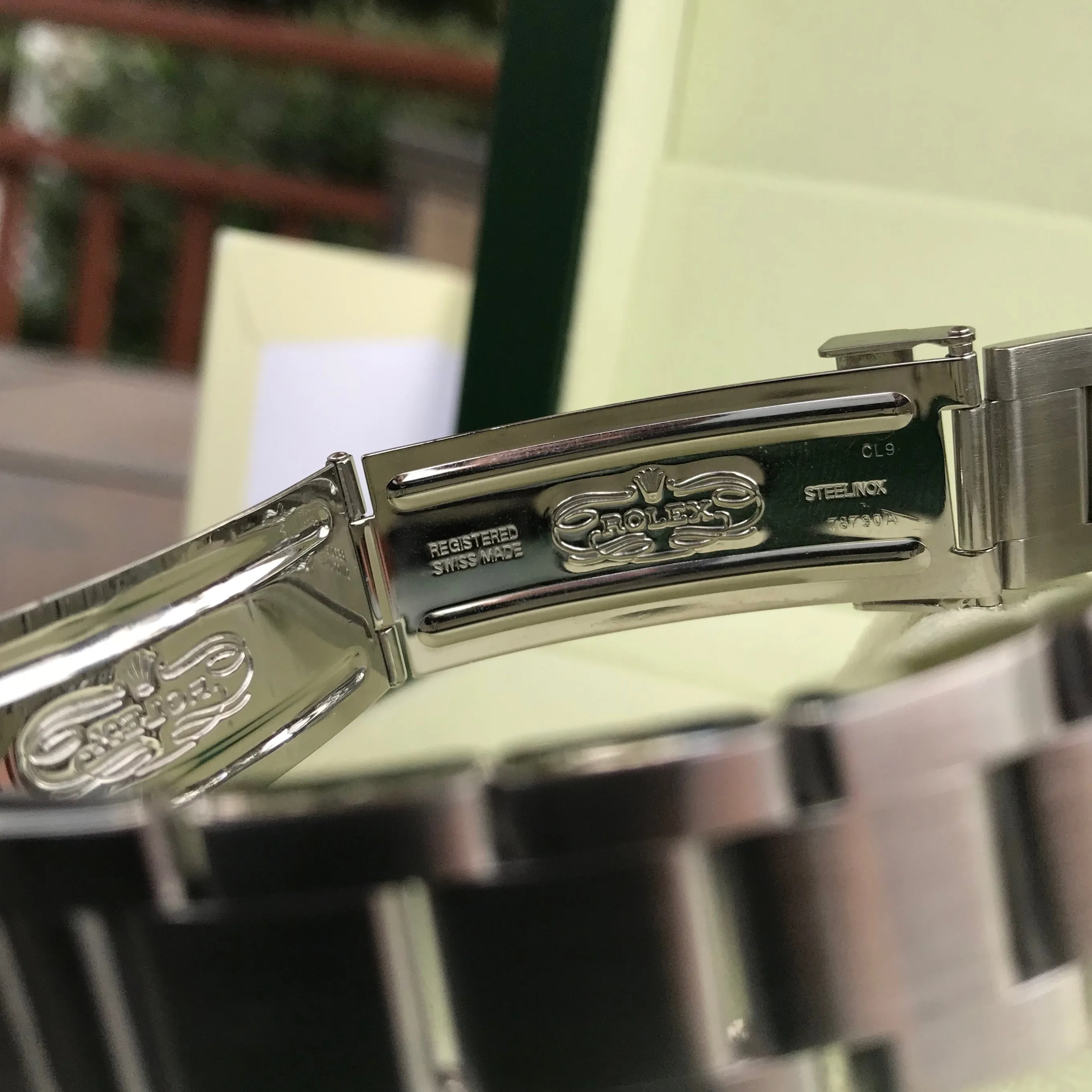 Rolex Explorer II 16570 Stainless Steel GMT Oyster F Serial Wristwatch Box Papers Circa 2003