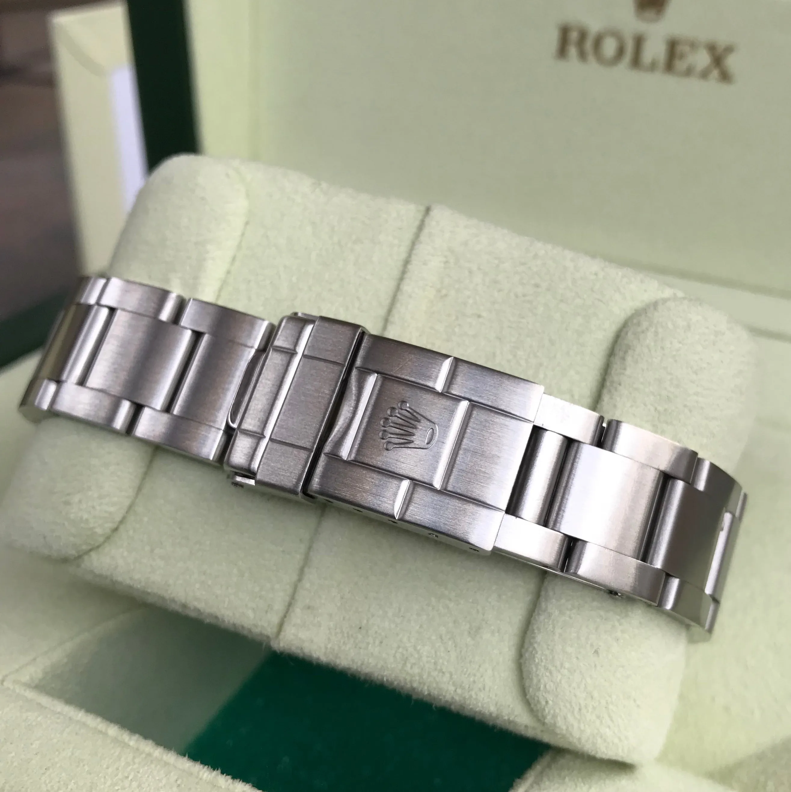 Rolex Explorer II 16570 Stainless Steel GMT Oyster F Serial Wristwatch Box Papers Circa 2003