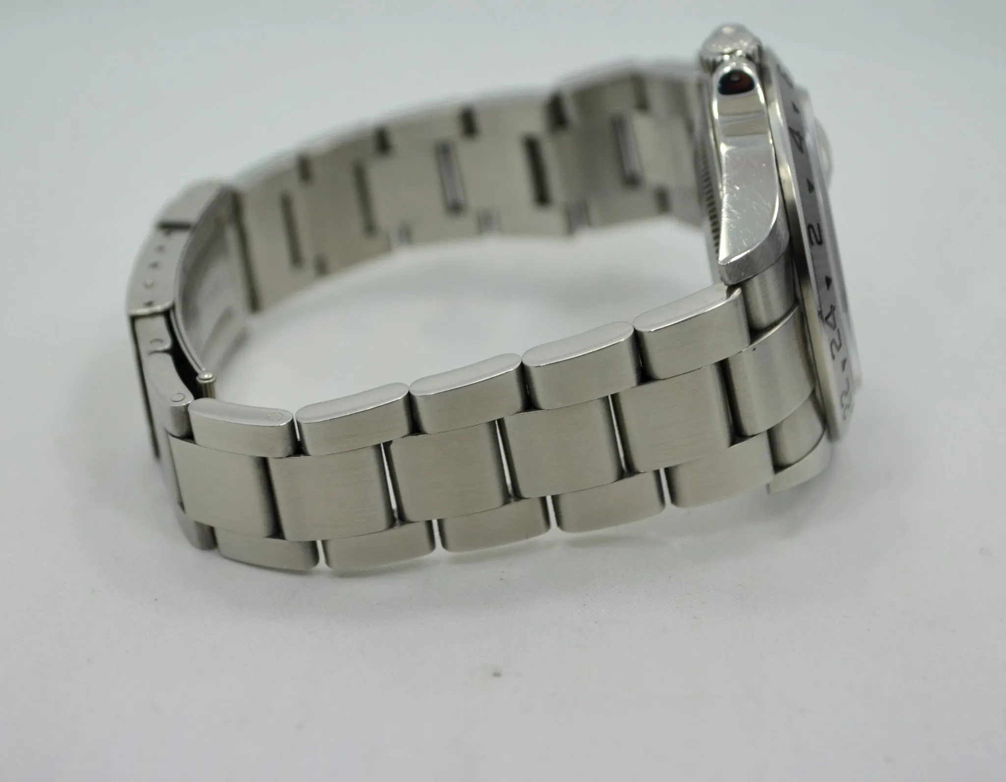 Rolex Explorer II Steel GMT 16570 Automatic Wristwatch "Z" Series Box Papers