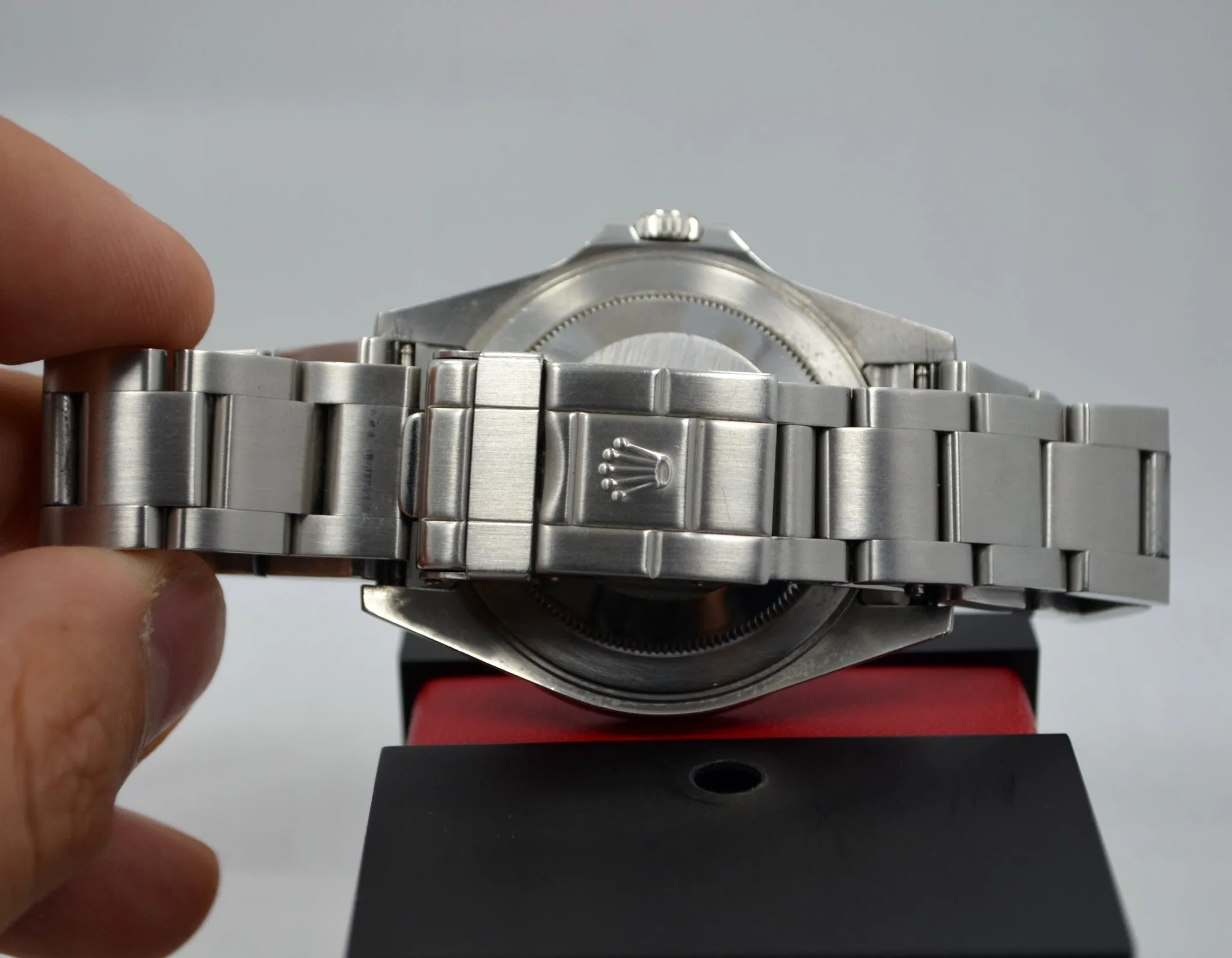 Rolex Explorer II Steel GMT 16570 Automatic Wristwatch "Z" Series Box Papers