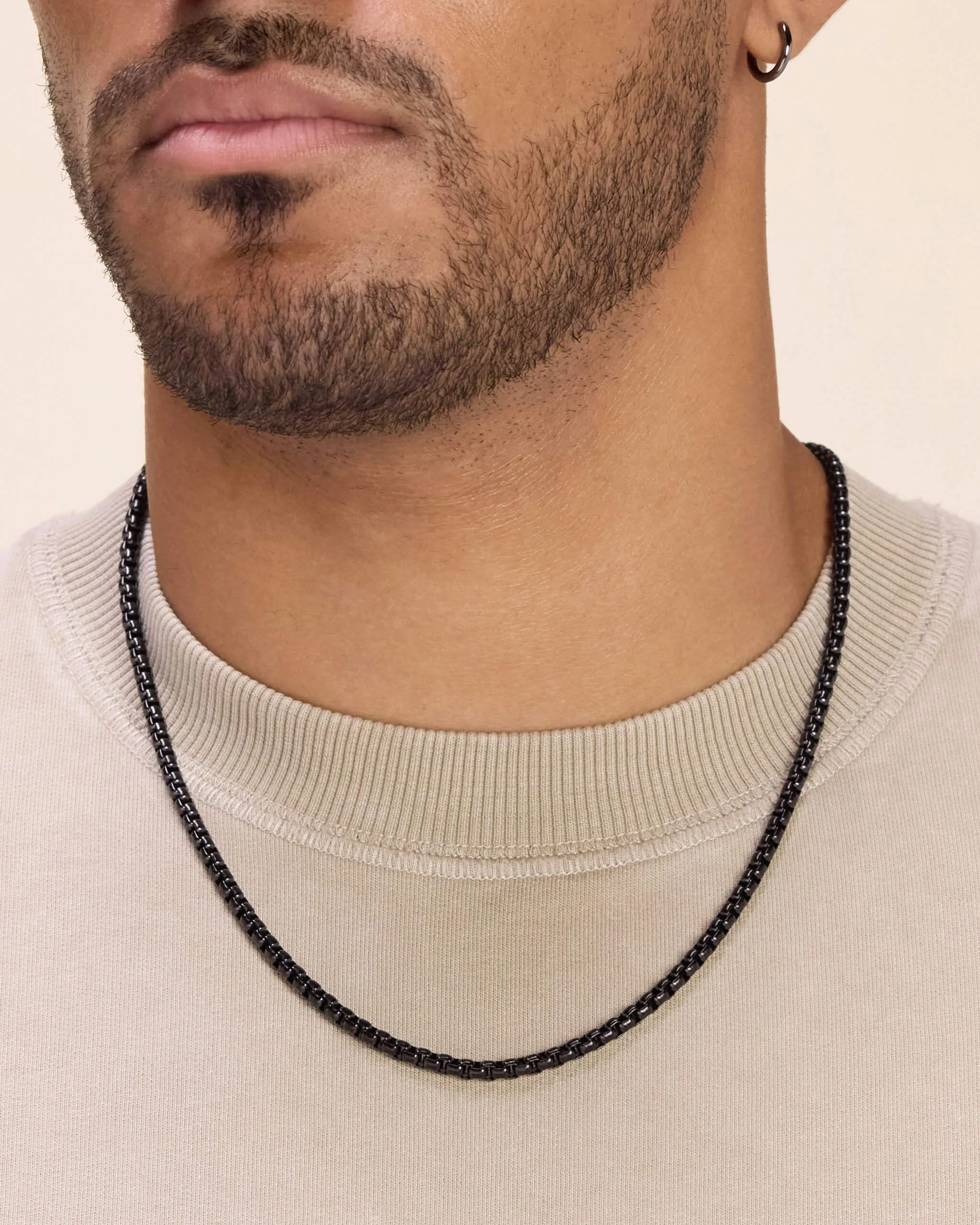 Round Box Chain - 4mm