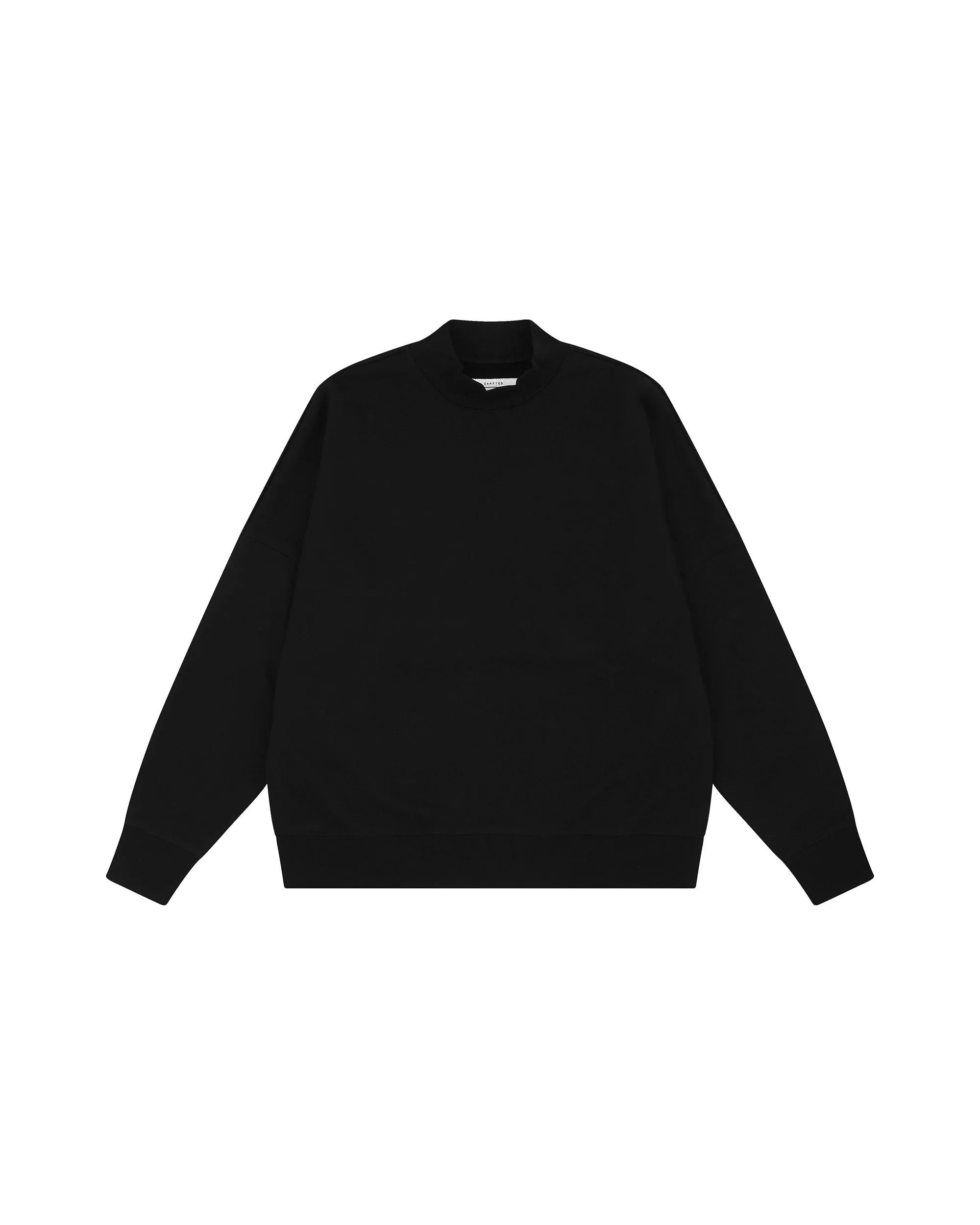 Rowan Boxy Mock Neck Pullover