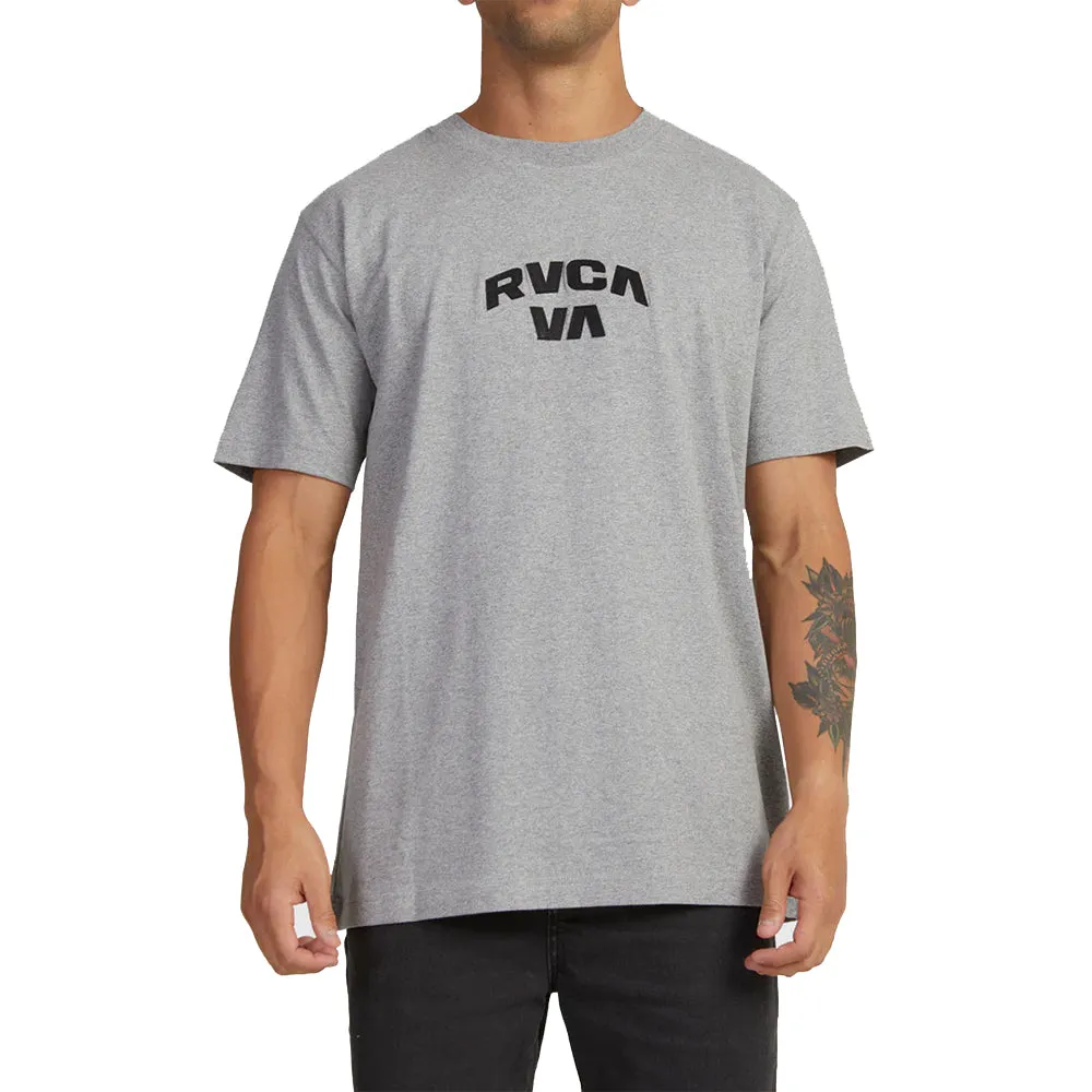 RVCA STRANGE TIMES TEE GREY MARLE