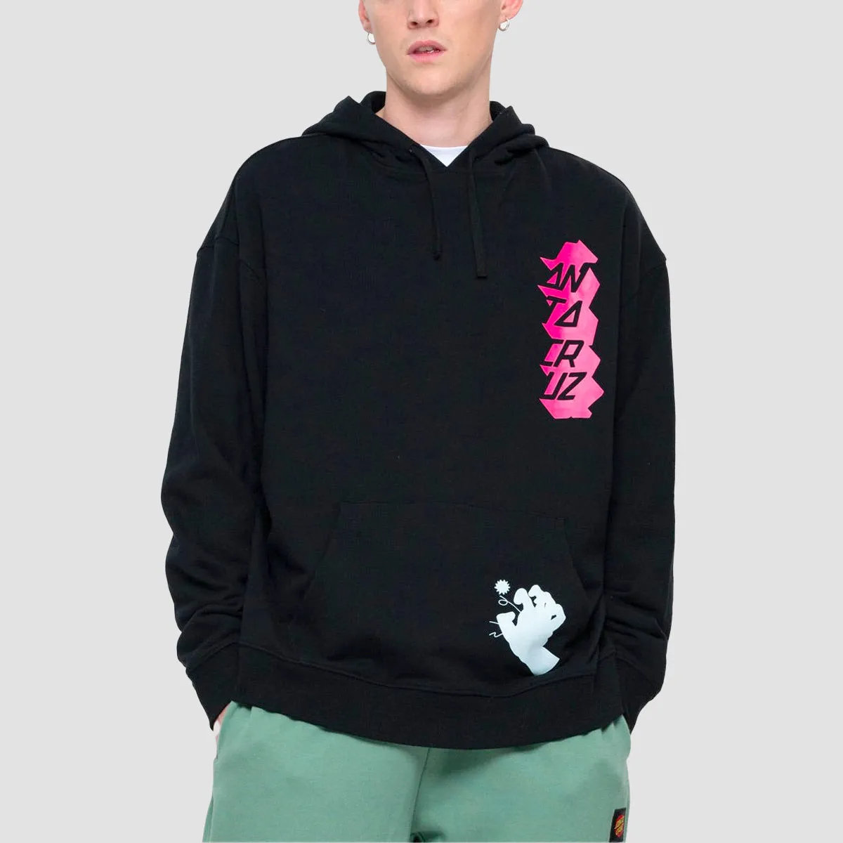Santa Cruz SC All In Pullover Hoodie Black