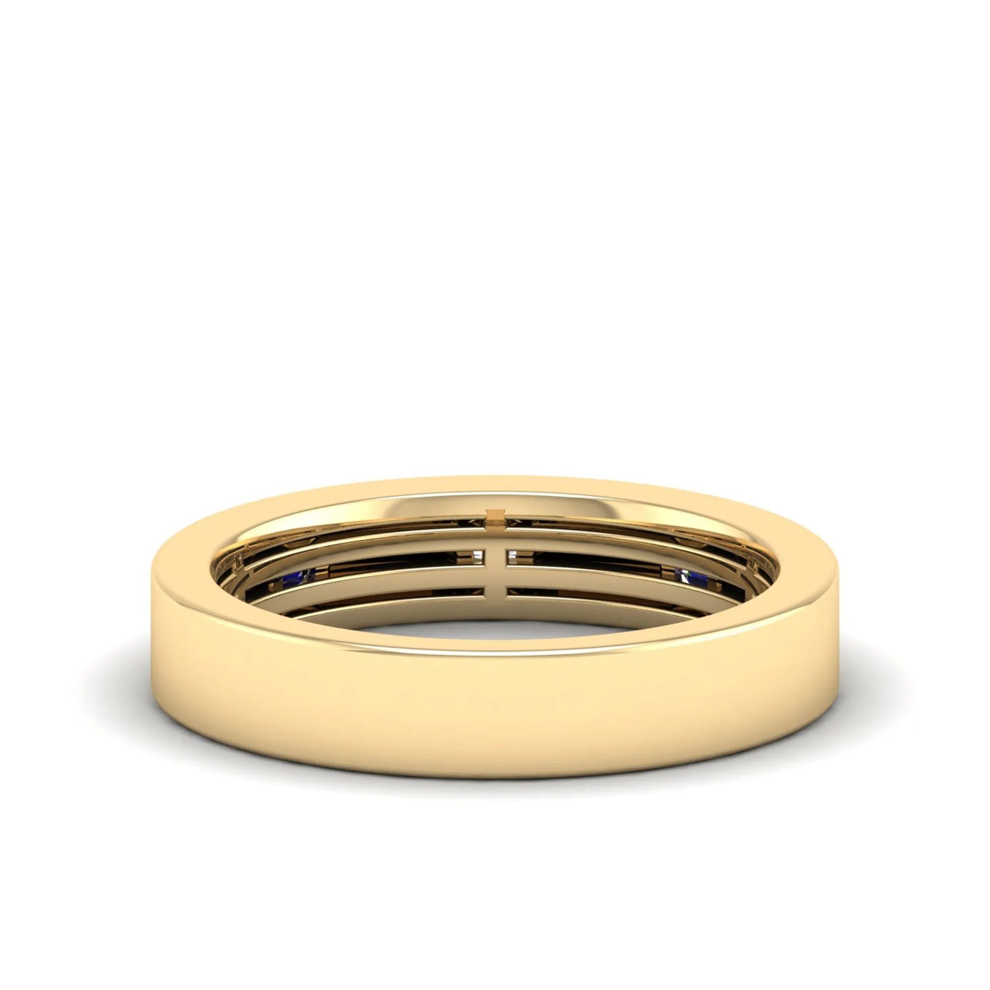 Sapphire and Diamond Cigar Band