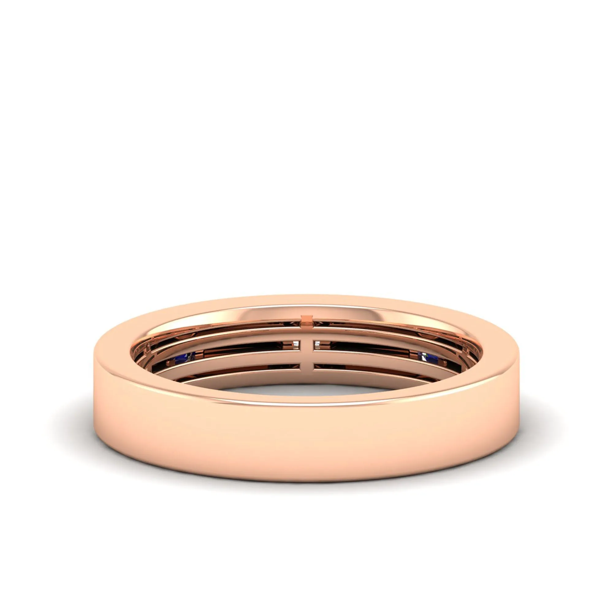 Sapphire and Diamond Cigar Band