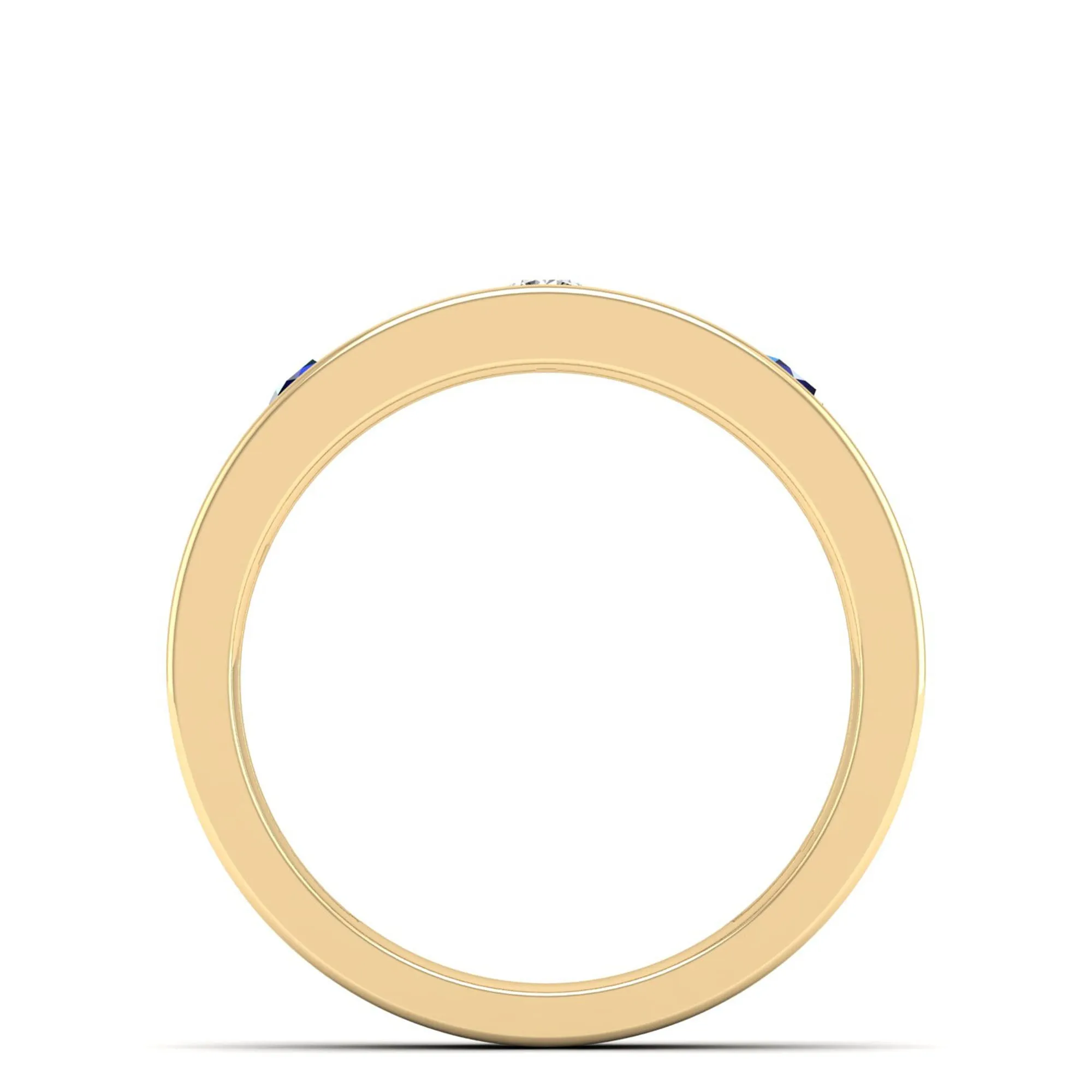 Sapphire and Diamond Cigar Band