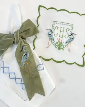 Scalloped Edge Cocktail Napkins