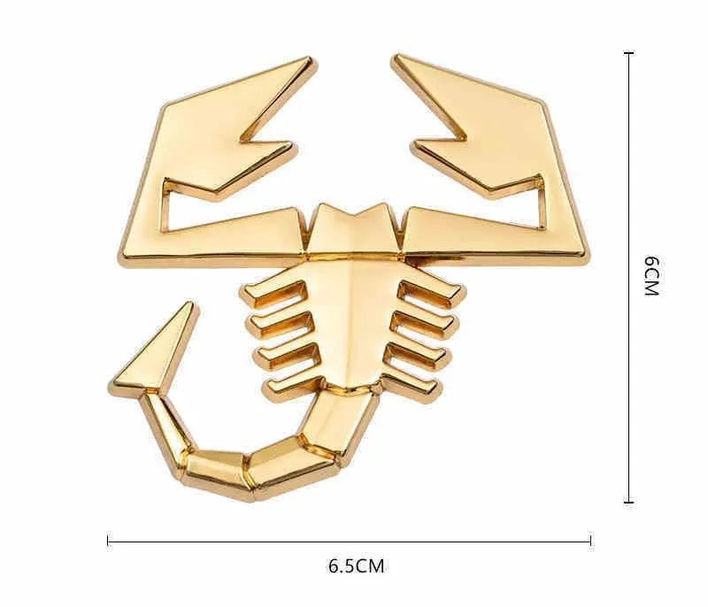 Scorpion Metal Emblem