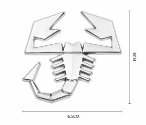 Scorpion Metal Emblem