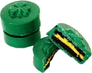 Shamrock Chocolate Covered Oreos