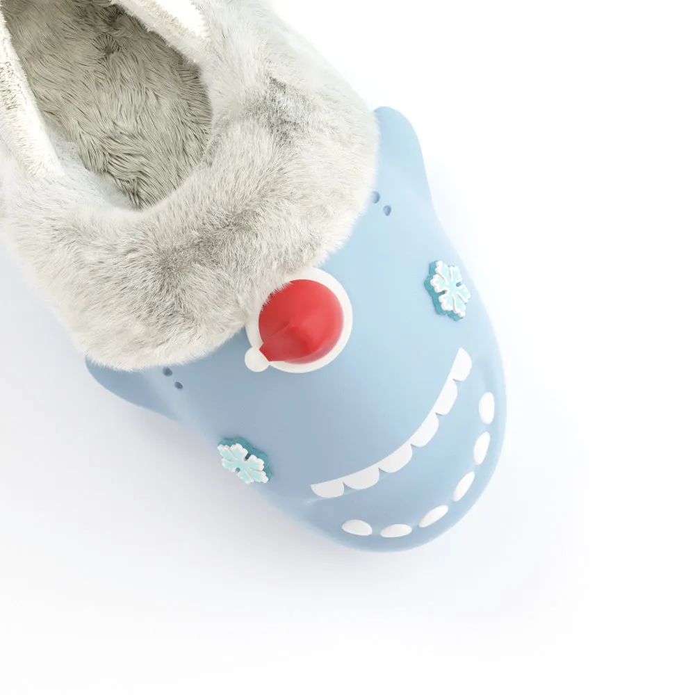 Sharkicks Pro - Winter Santa Heel-covered