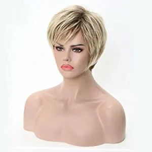Short Bob Ombre Blonde Wigs